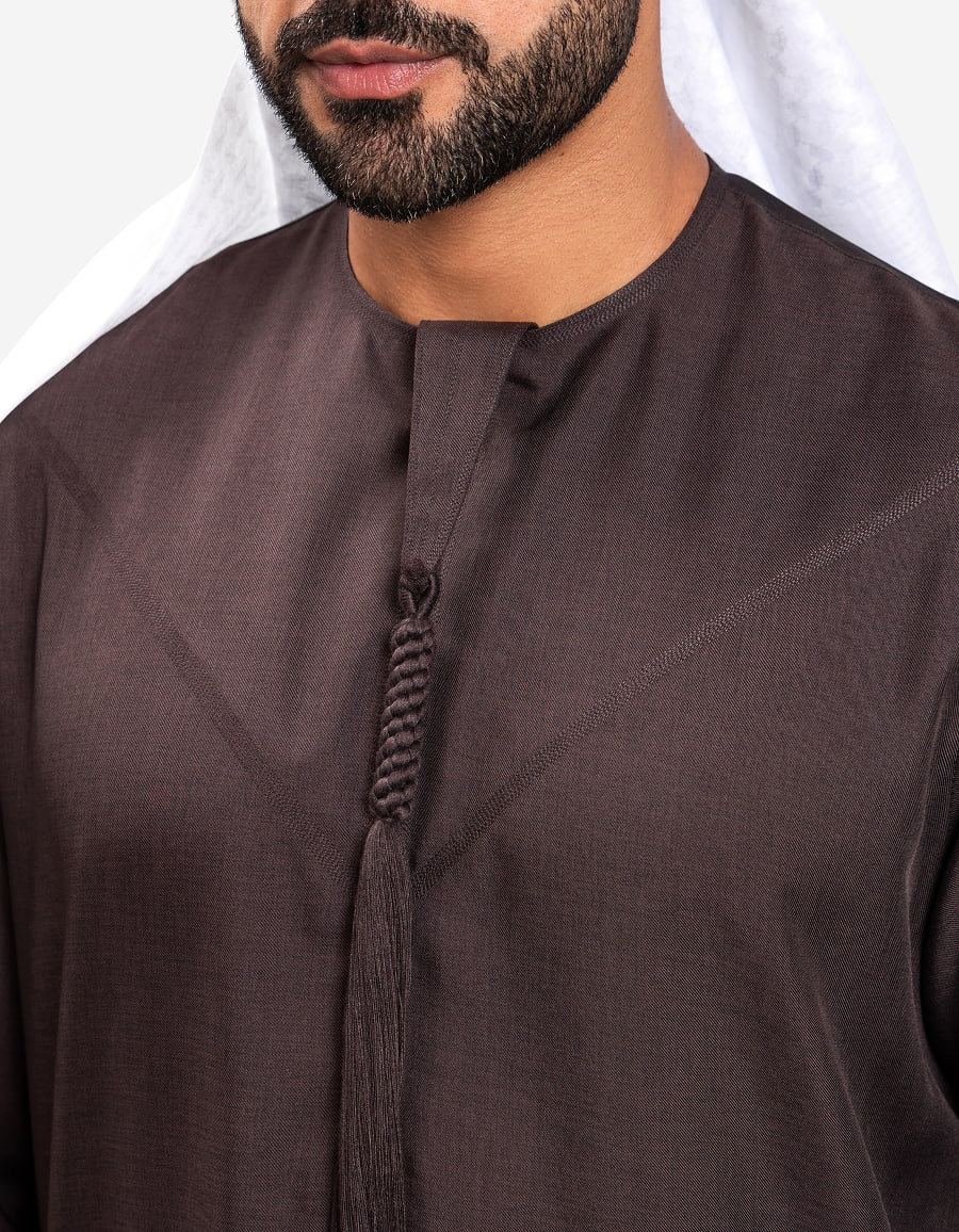 Emirati Kandura Platinum Collection Semiramis - Image 4