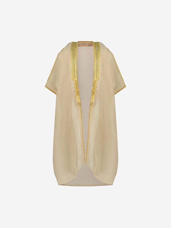 Kids Malaki Bisht - Beige